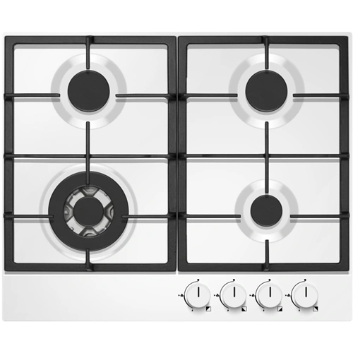 Builtin Amica White Stove Top Good Value for Money